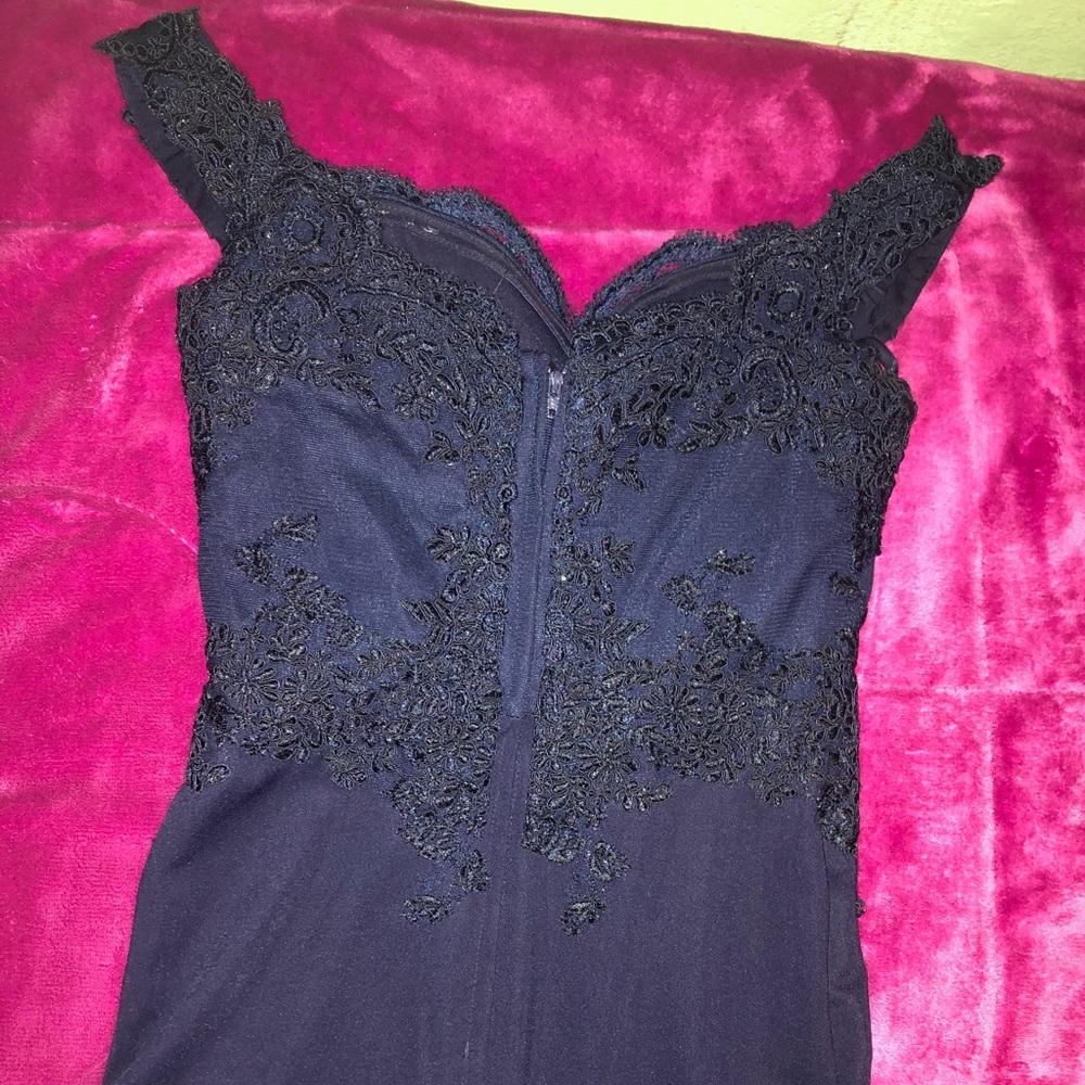 Navy Long Dress